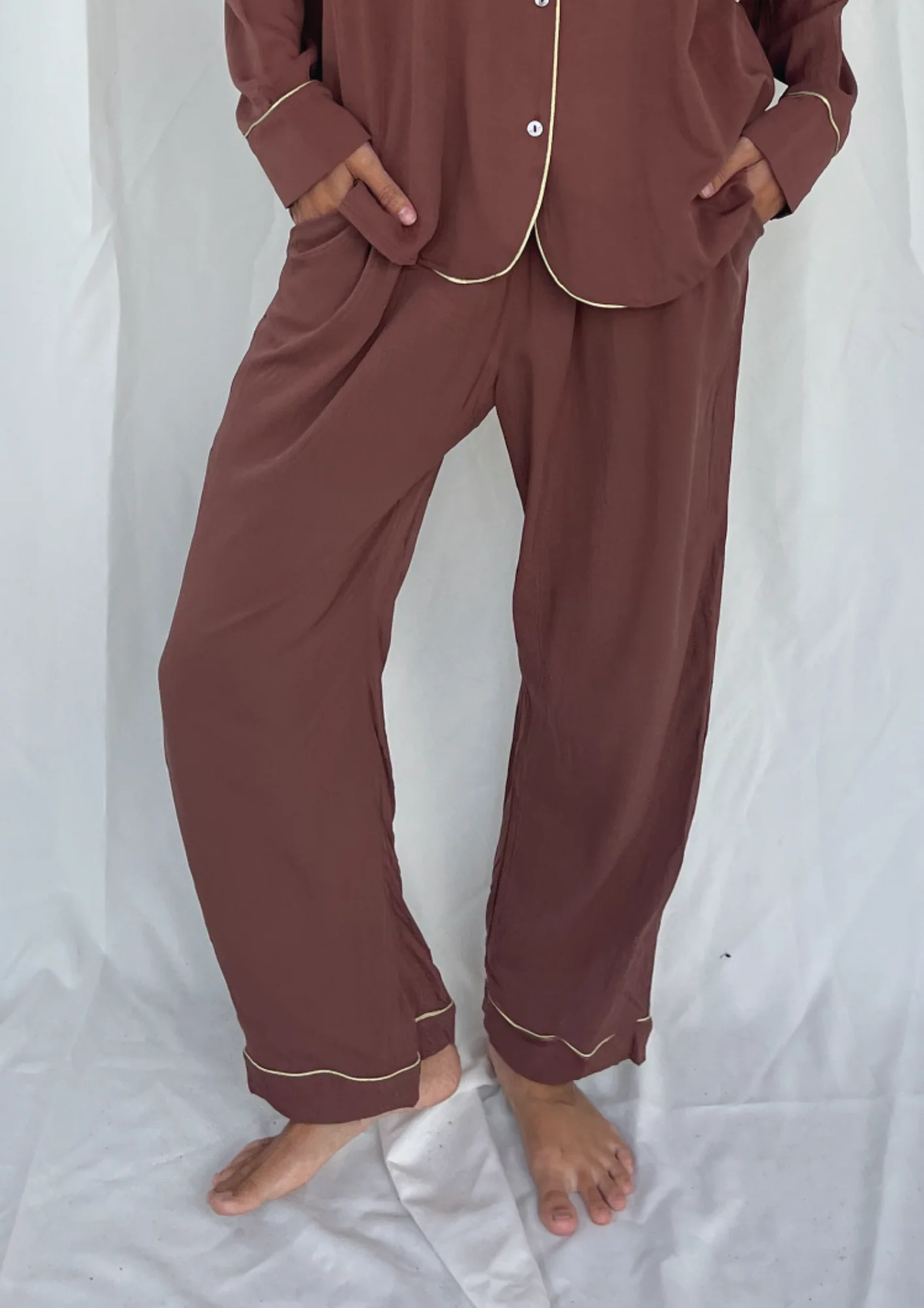 Earth Brown Pijama Pant - Image 3