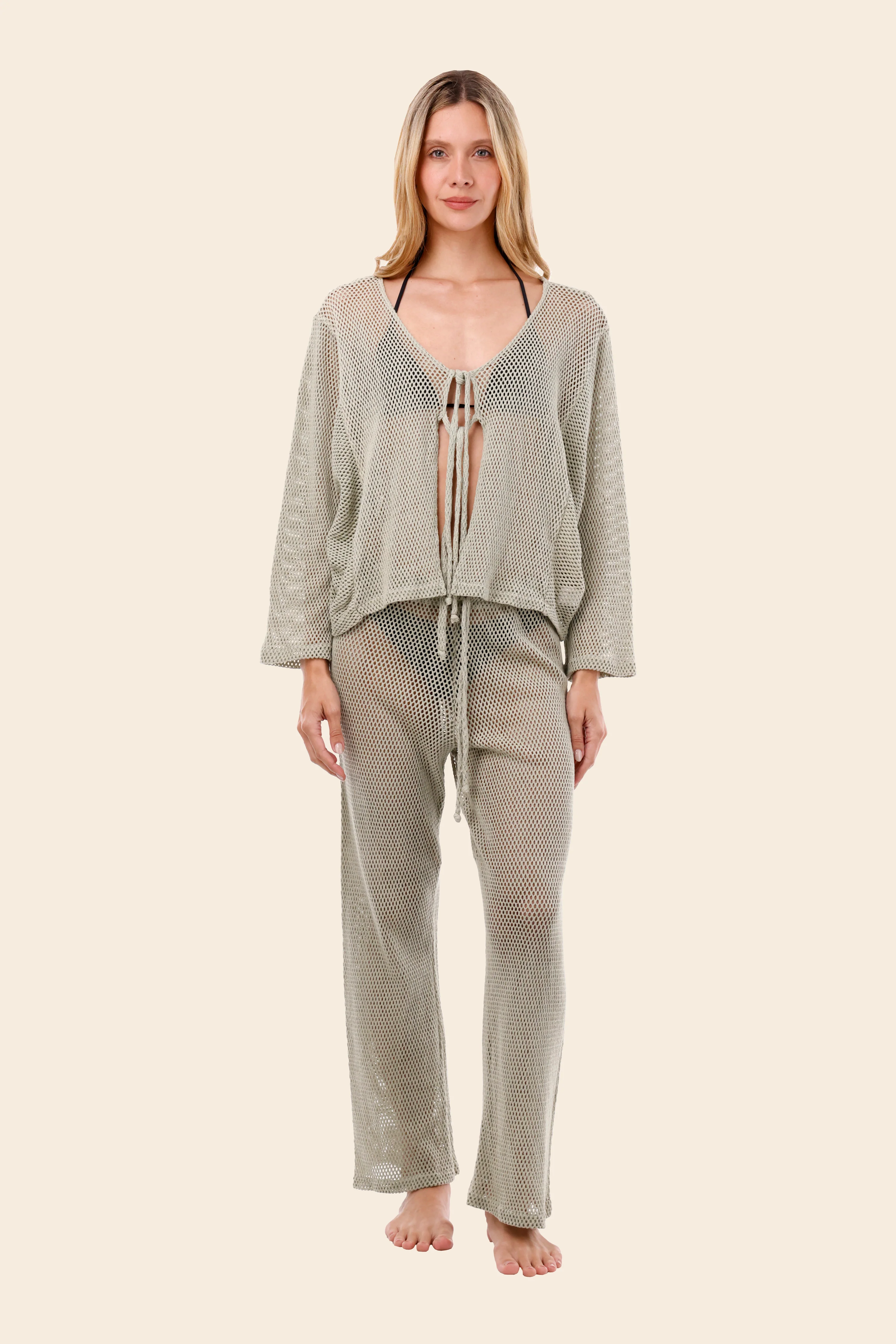 Willowing Green Malla Ritual Shirt - Image 3